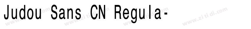 Judou Sans CN Regula字体转换 Judou Sans CN Regula字体转换